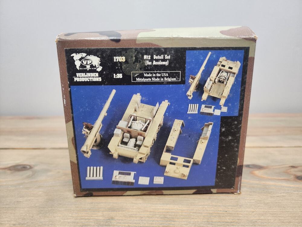 Verlinden 1/35 M12 Detail Set For Academy I703
